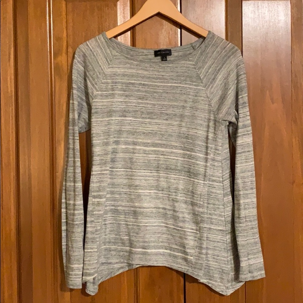 The Limited Grey Blouse